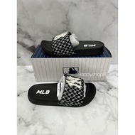 MLB Yankees Black White Sandals Mlb Black Sandals Men Sandal