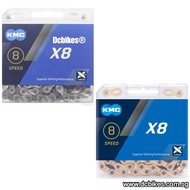 KMC X8 6 | 7 | 8 Speed MTB Road Chain + Missing Link