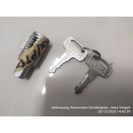 Yamaha RX 100 RX100 RX125 Twin DT100 Handlebar Lock YAMAHA Marking