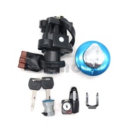 Ignition Switch Fuel Gas Cap Cover Seat Lock Set For Honda CRF250 CRF250L/LA CRF250L CRF300L