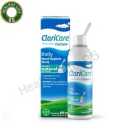 ClariCare Nasal Hygiene Spray 100 ml. คลาริแคร์ นาซอล สเปรย์ สเปรย์น้ำเกลือธรรมชาติ สำหรับฉีดพ่นทำคว