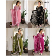 EF-3748-S to 3XL~Elegent Heavy Roman Embroidery Work Suit