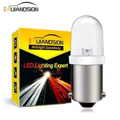 2pcs 6-28V 120V 240V BA9S LED Bulb T4W Car Motorcycle Industrial Equipment Signal Light Side Indicat