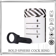 Bold Sphere Cock Ring Black