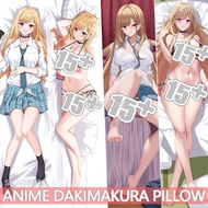 Dakimakura Pillowcase My Dress-Up Darling Kitagawa Marin Game Anime Character Pillow Cover Cartoon C