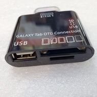 6-in-1 Galaxy Tab 30-Pin Hub – USB Female & Multi-Card Reader (SDHC/MS/MMC/M2/TF) for Galaxy Tablets