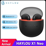 Haylou X1 Neo Wireless Earphone Gaming Headset TWS Bluetooth 5.3 Headphone Low Latency Touch Control