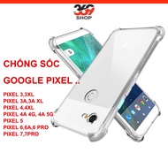Google pixel 3 4 5 6 7 7pro 3a 3xl 4a 4xl 6a 6pro Flexible Case In Shockproof