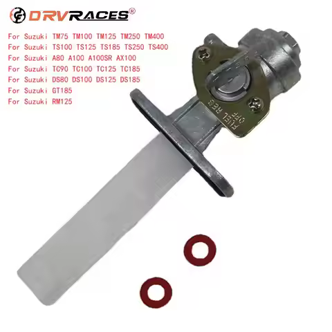 Moto Gas Fuel Petcock Tap Valve Switch For Suzuki TS 50 100 125 185 250 ZR50 GP 100 125 DS 80 100 12