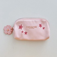 🔥Ready Stock🔥C0ACH Floral Fragrance Mini Pouch Organizer Cosmetics Make Up Wash Bag Gifts Hadiah Beg