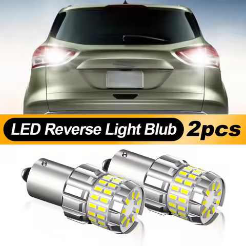 2pcs LED Reverse Light P21W BA15S Canbus For Ford C-Max Fiesta 4 5 mk5 Focus 1 2 mk1 mk2 Fusion Ka K