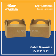 (Isi 10) Gable Box 22x11x11 Gable Box 24x10x7 / box toples box jinjing box tenteng kotak souvenir bo