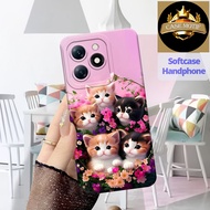 Softcase Itel A50 Casing Itel A50 4G Latest 2024 Accessories Softcase Casing Silicone Case hp