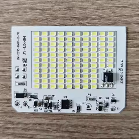 1Pcs SMD Bulb 2835 LED Lamp Chips 10W/15W/25W/40W/60W/100W High Brightness LED Solar Light Board wit