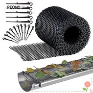 PEONYSG Mesh Guard, Anti-Falling  15cm×6m Gutter Leaf Prevention,  Plastic Mesh Strainer Filter From
