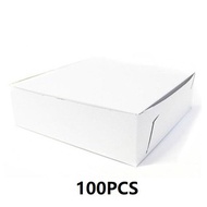 100pcs Kuih Lapis Box White (Talam) 12x12x2.5''  100pcs 千层蛋糕盒子 12X12X2.5寸