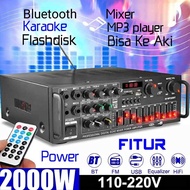 New STOCK Amplifier 2W Bluetooth Karaoke Home Theater Mp3 USB FM Radio