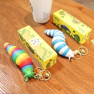 sweety 3D Slug Fidget Toy Fidget Slug Articulated Flexible Relief Anxiety Slug Sensory Toy Children 