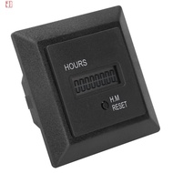 【kc1】 Digital Display Hour Meter High Accuracy Timer 50/60HZ  HM‑1R 100‑240V