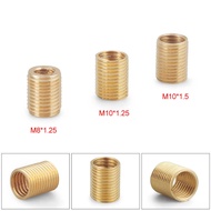 3PCS/SET Copper Shift Knob Adapter Inside Thread M8*1.25/M10*1.25/M10*1.5 External thread M12*1.25 S