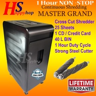 Geomaster  Super Heavy Duty Paper Shredder SUPERGRAND