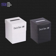 100+ Deck Box MTG Commander Decks Plastic Deck Card Case