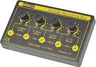Decade Resistance Box - Ideal Substitution for Standard Resistors - Ranges Over Four Decades - 0 to 