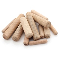 Round Mu Xiao Wooden Plug Wooden Stick Wood Carving Rod Twill Dowel Pin Wedge Wooden Bolt Furniture Connector M6 M8 M10 M12