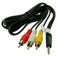 Audio CABLE 3.5 MALE TO RCA-2 MALE 1.5 M