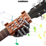 UAENAU Acoustic Guitar Chord Presser, Portable Guitar Practice Aid Guitar Teaching Presser, Gifts Gu