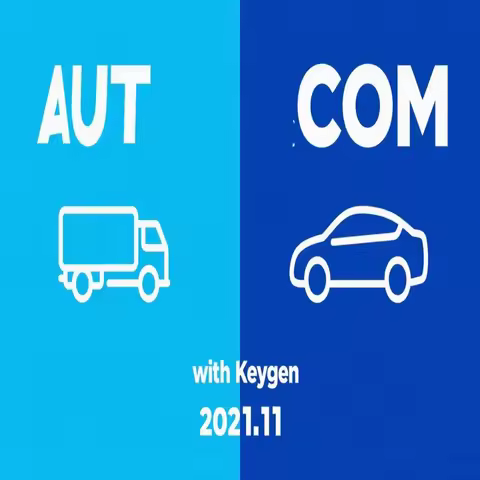 2025 latest version Auto 2021.11 com diagnostics Software car with Keygen for OBD2/16 or D-S-150-E D