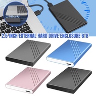 **包郵** [灰色] 2.5吋SSD固態硬碟盒 USB3.0轉SATA串口 鋁合金筆記型手機硬碟盒 [平行進口] PC6090