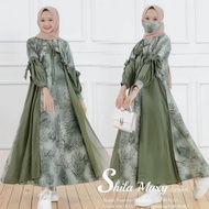 Shila Maxy Kids Bahan Shakila Mix Ceruty Usia 10 s/d 14 Tahun Setelan Gamis Anak Tanggung Terbaru 20