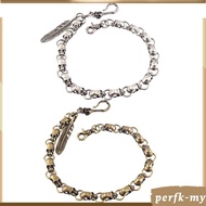[PerfkMY] 57cm/22.44inch Wallet Chain Strong Leash Biker Trucker Key Bronze, 57cm