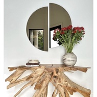 Half Circle Aesthetic Mirror NO LED