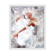 กรอบรูปพลาสติก 40 x 50 ซม. KASSA HOME สีขาว