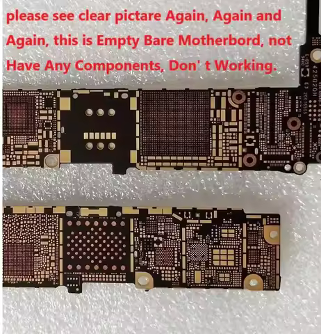 Brand New Empty Motherboard Main Bare PCB Circuit test Board For iPhone 5 5G 5C 5S 6 6S plus 6Plus 6