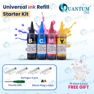 STARTER KIT Universal Inkjet Printer Refill Ink STARTER KIT for HP Canon Epson Brother Printer
