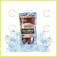 Lotte Chilsung Cantata Iced Black Coffee Pouch Drink 230ml (Per Piece)