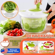 (5 Liters) Vegetable Salad Spin Dryer &amp; Washer Spinner Dehydrator / Washing And Dryer Bowl / Washer / Drier / Washer