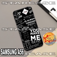 SAMSUNG A56 rubber softcase /s9 aesthetic motif SAMSUNG A56/case SAMSUNG A56/casing SAMSUNG A56/sili