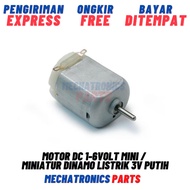1-6 Volt MINI DC MOTOR 3V Electric Dynamo Miniature = 17000-16000 RPM