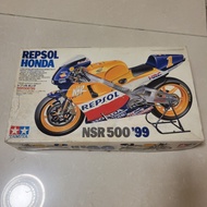 (已開封)绝版 雙星Tamiya 1/12 Honda NSR500 '99 模型(日本制)殘盒