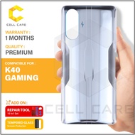 BACK GLASS BATTERY COVER CASE FOR REDMI K40 GAMING (NO LOGO)