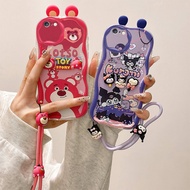 Casing VIVO Y83 Y81 Y81i Kartun boneka silikon lembut Phone casing