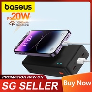 💎✅11.11 SG Ready Stock💎Baseus 20W Power Bank 30000mAh Portable Charger Powerbank Fast charging Exter