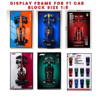 Display Frame for F1 Car Building Block 1:8 Scale (Frame Only Car Model Not Included)