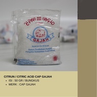 Citric Acid/Elephant Cap Citric Acid 50 Grams