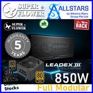 (ALLSTARS : We are Back / DIY PSU PROMO) SuperFlower / Super Flower Leadex III 850W Leadex III Gold