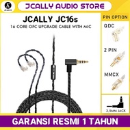 Jcally Jc16S Upgrade Cable Ofc 16 Core With Mic Iem Headset Cable